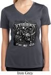 Ladies Shirt Stooges Bike Week Moisture Wicking V-neck T-Shirt