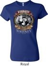 Ladies Three Stooges Shirt Moonshine Whiskey Crewneck Tee T-Shirt