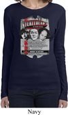 Ladies Three Stooges Shirt Nyukleheads Garage Long Sleeve Tee T-Shirt