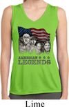 Ladies Three Stooges Shirt Rushmorons Sleeveless Moisture Wicking Tee