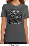 Ladies Three Stooges Shirt Stooges Bike Week Organic Tee T-Shirt