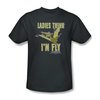 Land Before Time Shirt I&#039;m Fly Adult Charcoal Tee T-Shirt