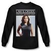 Law &amp; Order: SVU Shirt Behind Closed Long Sleeve Black Tee T-Shirt