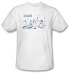 Law &amp; Order: SVU Shirt Dominos Adult White Tee T-Shirt