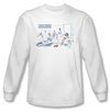 Law &amp; Order: SVU Shirt Dominos Long Sleeve White Tee T-Shirt