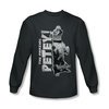 Little Rascals Shirt Petey Long Sleeve Charcoal Tee T-Shirt