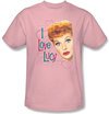 Lucy Shirt - Hollywood Open Hearts Adult Pink Tee