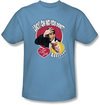 Lucy Shirt - Oh No You Dunt Carolina Blue Adult Tee