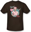 Lucy Shirt - Speed it Up Chocolate Brown T-shirt