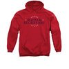 Madam Secretary Hoodie Distressed Logo Red Sweatshirt Hoody