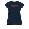 Madam Secretary Shirt Juniors Logo Navy T-Shirt