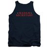 Madam Secretary Shirt Tank Top Logo Navy Tanktop