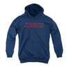 Madam Secretary Youth Hoodie Logo Navy Kids Hoody