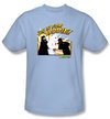 Mallrats T-shirt Movie Bunny Beatdown Adult Light Blue Tee Shirt