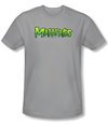 Mallrats T-shirt Movie Mallrats Logo Adult Silver Slim Fit Shirt