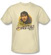 Mallrats T-shirt Movie Pretzels Adult Cream Tee Shirt