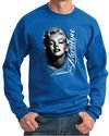 Marilyn Monroe Sweatshirt Black and White Portrait Sweatshirt