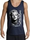 Marilyn Monroe Tanktop Black and White Portrait Mens Tank Top