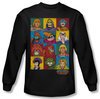 Masters Of The Universe Shirt Character Heads Long Sleeve Black Tee