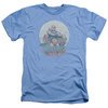 Masters Of The Universe Shirt He Man And Crew Adult Heather Light Blue Tee T-Shirt