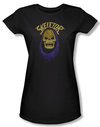 Masters Of The Universe Shirt Juniors Skeletor Hood Black Tee