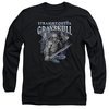 Masters Of The Universe Shirt Long Sleeve Straight Outta Grayskull Black Tee T-Shirt