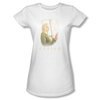 Medium Shirt Juniors White Light White T-Shirt