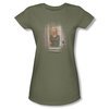 Medium Shirt Juniors Window Olive T-Shirt