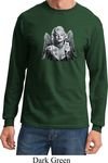 Mens Marilyn Monroe Shirt Marilyn Butterfly Long Sleeve Tee T-Shirt