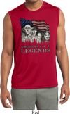 Mens Shirt Rushmorons Sleeveless Moisture Wicking Tee T-Shirt