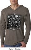 Mens Shirt Stooges Bike Week Lightweight Hoodie Tee T-Shirt