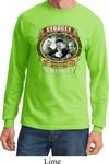 Mens Three Stooges Shirt Moonshine Whiskey Long Sleeve Tee T-Shirt