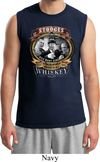 Mens Three Stooges Shirt Moonshine Whiskey Muscle Tee T-Shirt