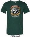 Mens Three Stooges Shirt Moonshine Whiskey Tri Blend Crewneck Tee