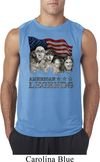 Mens Three Stooges Shirt Rushmorons Sleeveless Tee T-Shirt