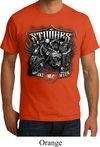 Mens Three Stooges Shirt Stooges Bike Week Organic Tee T-Shirt