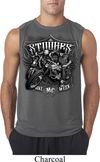 Mens Three Stooges Shirt Stooges Bike Week Sleeveless Tee T-Shirt