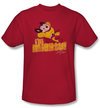 Mighty Mouse T-shirt - TV Series I&#039;m Mighty Adult Red Tee