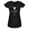 Mirrormask Shirt Juniors V Neck Mask Black Tee T-Shirt