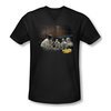 Mirrormask Shirt Slim Fit V Neck Bob Malcolm Black Tee T-Shirt