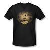 Mirrormask Shirt Slim Fit V Neck Sketch Black Tee T-Shirt