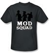 Mod Squad Kids Shirt Mod Squad Run Simple Youth Charcoal T-Shirt