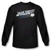 Mork &amp; Mindy Shirt Shazbot Egg Long Sleeve Black Tee T-Shirt