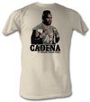 Mr. T T-Shirt - Cadena A-Team Adult Dirty White Tee Shirt