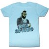 Mr. T T-shirt CrayCray Adult Heather Blue Tee Shirt