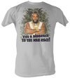 Mr. T T-Shirt - Disgrace A-Team Adult Grey Tee Shirt