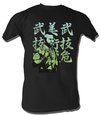 Mr. T T-Shirt Japanese A-Team Adult Black Tee Shirt