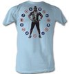 Mr. T T-Shirt No Way Sucka A-Team Adult Light Blue Tee Shirt