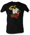 Mr. T T-Shirt - T Flex A-Team Adult Black Tee Shirt