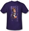 Murder She Wrote Shirt Around The Corner Adult Purple Tee T-Shirt